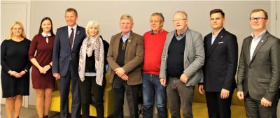 Susitikimas su J.E. Norvegijos ambasadoriumi Lietuvoje K. Klepsvik
