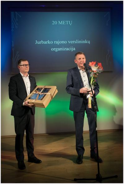 Jurbarko verslininkų organizacija švenčia 20-ąjį veiklos Jubiliejų