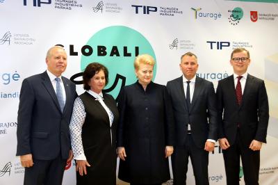 Lietuvos Respublikos Prezidentė Dalia Grybauskaitė skelbia iniciatyvos „Globali Taurag