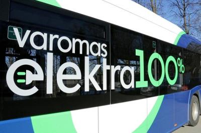 Naujausios kartos elektrinio autobuso „Solaris Urbino Electric 12“ pristatymas Taurag