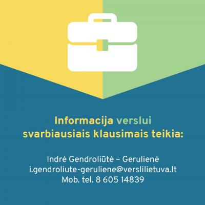 Informacija verslui svarbiausiais klausimais