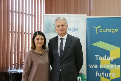 Tauragėje lankėsi kandidatas į prezidentus Gitanas Nausėda