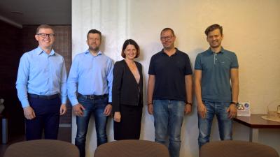Susitikimas su Lietuvos diplomatinės atstovybės Izraelyje komercijos ataše Raimondu Mar