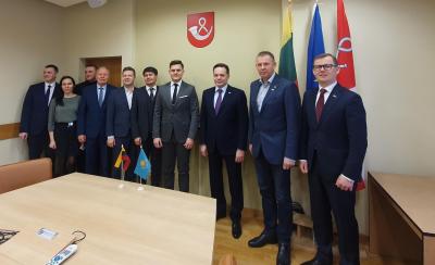 Tauragėje lankėsi Kazachstano Respublikos ambasadorius