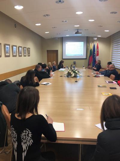 Suorganizuotas Klaipėdos teritorinės muitinės seminaras Tauragės apskrities verslo įm