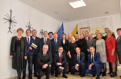 Iškilmingas Tauragės regiono plėtros tarybos  posėdis Lietuvos Nepriklausomybės 100-